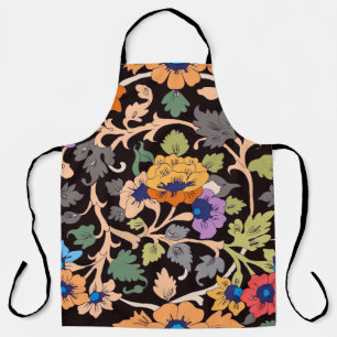 seamless pattern. classic islamic floral ornament. apron