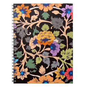seamless pattern. classic islamic floral ornament. notebook
