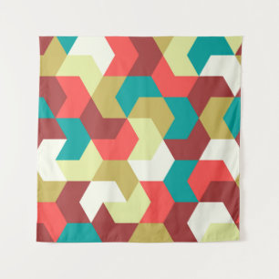 Seamless pattern. Endless background of geometric Tapestry