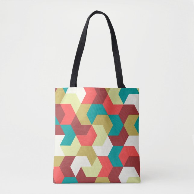 Seamless pattern. Endless background of geometric  Tote Bag (Front)
