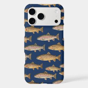 Seamless Pattern Fishing Lover  – Trout Fishing   