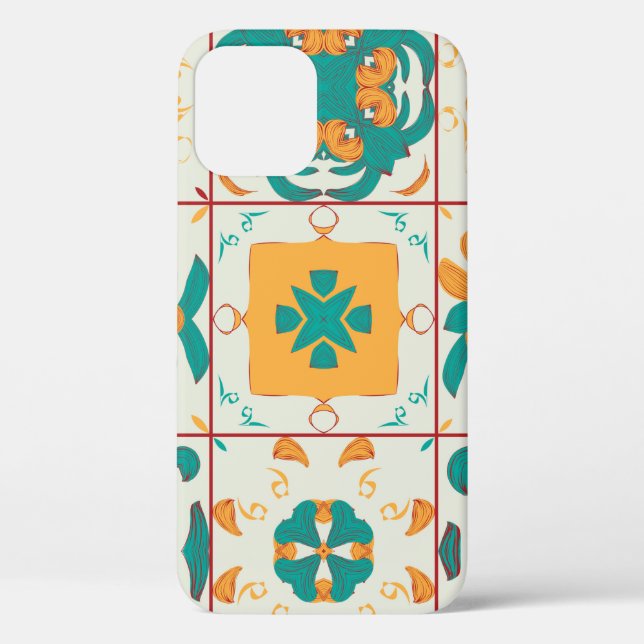 Seamless pattern from the 9 arabic tilesabstract,a Case-Mate iPhone case (Back)
