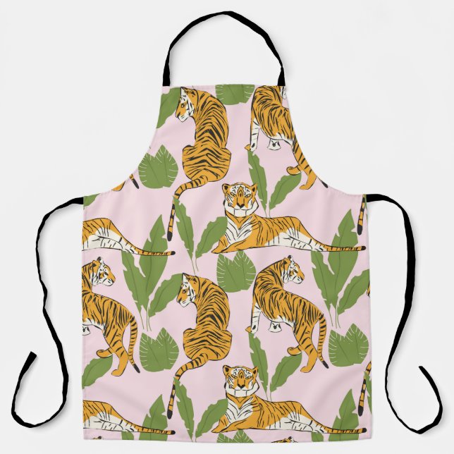 Seamless pattern. Imitation of a patchwork pattern Apron (Front)