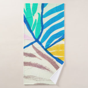 Seamless pattern. Imitation of a patchwork pattern Bath Towel