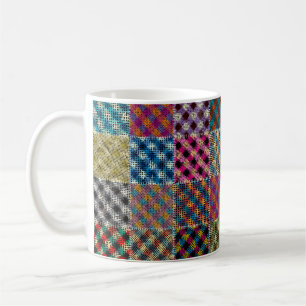 Seamless pattern. Imitation of a patchwork pattern Coffee Mug
