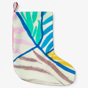 Seamless pattern. Imitation of a patchwork pattern Small Christmas Stocking