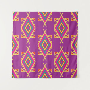 Seamless pattern in boho style. Ethnic ornament. T Tapestry
