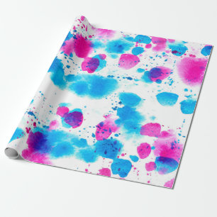 Seamless pattern in grunge style with stains water wrapping paper