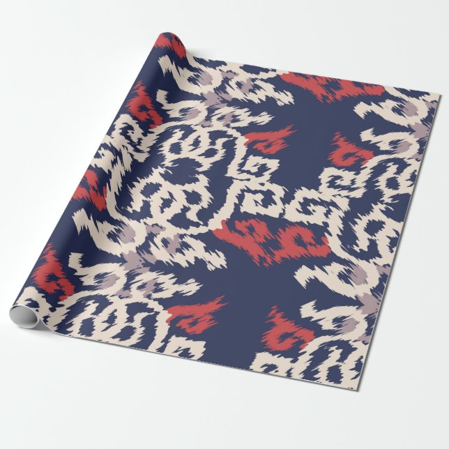 Seamless pattern in oriental styleabstract, arabic wrapping paper (Unrolled)