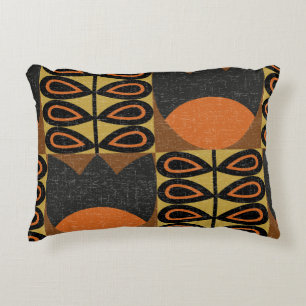 seamless pattern in scandinavian design style. Ret Decorative Cushion