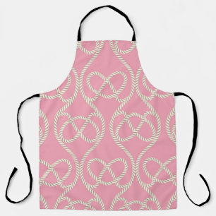 Seamless pattern of ropes. Vintage Illustrationabs Apron