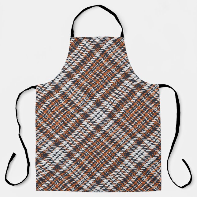 Seamless pattern of scottish tartan plaid. Repeata Apron (Front)