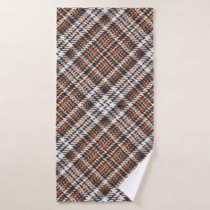 Seamless pattern of scottish tartan plaid. Repeata Bath Towel