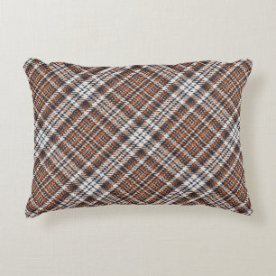 Seamless pattern of scottish tartan plaid. Repeata Decorative Cushion