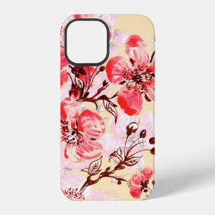 Seamless pattern of spring flowers u iPhone 12 case
