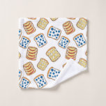 Seamless pattern of toast wash cloth<br><div class="desc">Seamless pattern of toast</div>