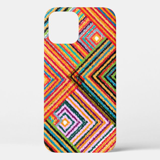 Seamless pattern patchwork design. Creative backgr Case-Mate iPhone Case (Back)