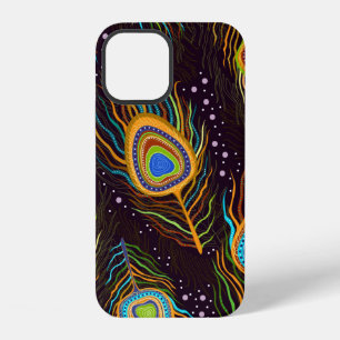 Seamless pattern "Peacock feathers" iPhone 12 Case