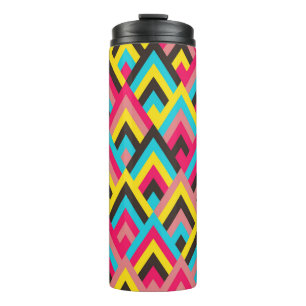Seamless pattern rhombus style. Colourful abstract Thermal Tumbler