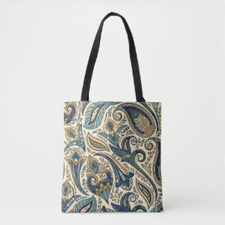 seamless pattern tote bag