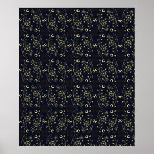 seamless pattern vector background poster