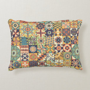 Seamless pattern. Vintage decorative elements. Han Cushion