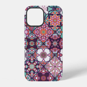 Seamless pattern. Vintage decorative elements. Han iPhone 12 Case