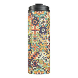 Seamless pattern. Vintage decorative elements. Han Thermal Tumbler