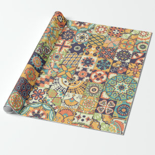 Seamless pattern. Vintage decorative elements. Han Wrapping Paper