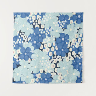 Seamless pattern vintage floral design with chamom tapestry