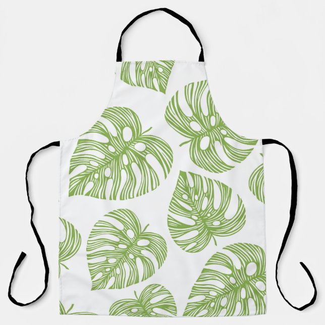 Seamless pattern wild design. Snakeskin background Apron (Front)