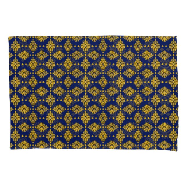 Seamless Pattern With Abstract Geometric Style.  Pillowcase (Front)