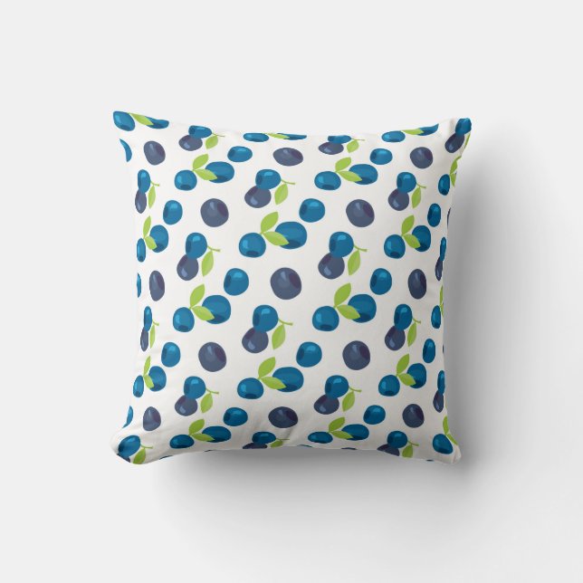 Seamless pattern with berries cushion (Front)