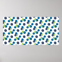 Seamless pattern with berries