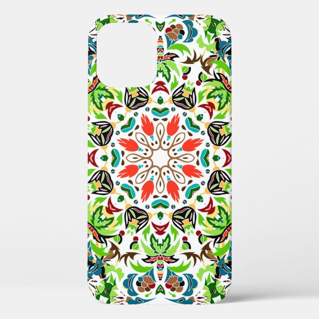  seamless pattern with bright floral ornament. Vin Case-Mate iPhone Case (Back)