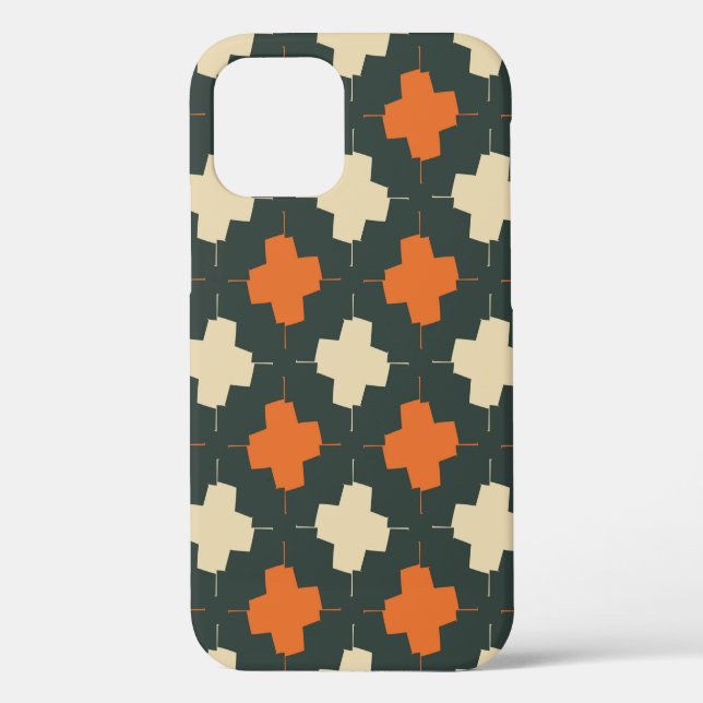Seamless pattern with bright geometric elements on Case-Mate iPhone case (Back)