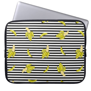 Seamless pattern with cartoon patch badges with ba laptop sleeve