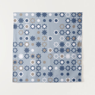 Seamless pattern with coloured elements,  vintage  tapestry