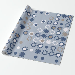 Seamless pattern with coloured elements,  vintage  wrapping paper