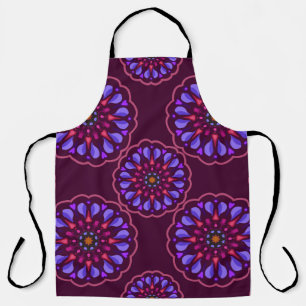 Seamless pattern with ethnic mandala art ornament. apron