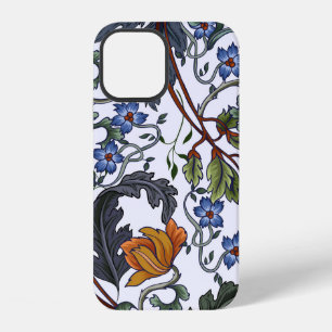 Seamless pattern with flowers in art deco style. M iPhone 12 Case