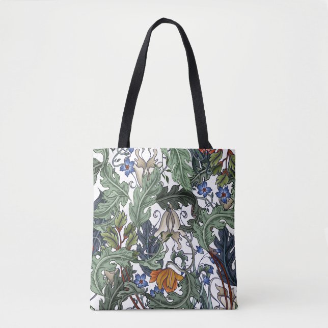 Seamless pattern with flowers in art deco style. M Tote Bag (Front)