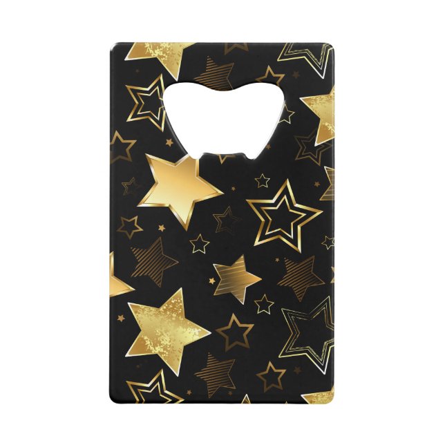 Seamless pattern with Golden Stars (Front)