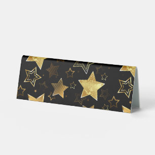Seamless pattern with Golden Stars