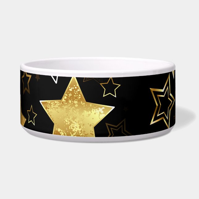 Seamless pattern with Golden Stars (Front)