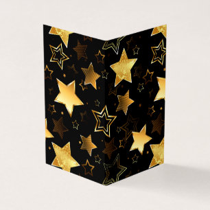 Seamless pattern with Golden Stars