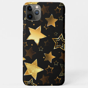 Seamless pattern with Golden Stars iPhone 11 Pro Max Case