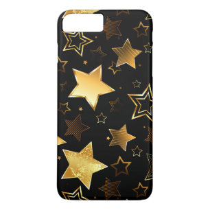 Seamless pattern with Golden Stars iPhone 8 Plus/7 Plus Case