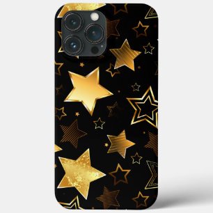 Seamless pattern with Golden Stars iPhone 13 Pro Max Case