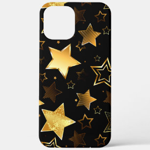 Seamless pattern with Golden Stars iPhone 12 Pro Max Case